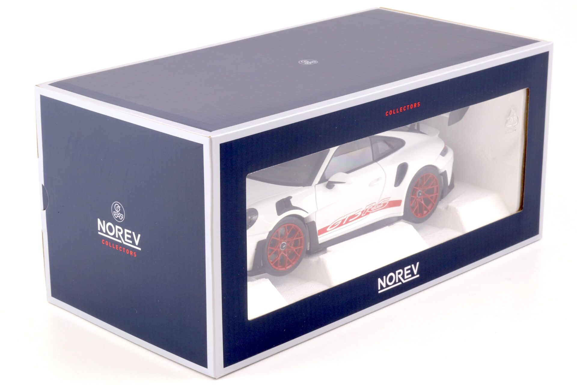 1:18 Norev Porsche 911 (992) GT3 RS Coupe 2022 white/ pyro red