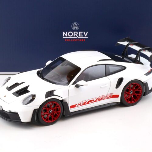 1:18 Norev Porsche 911 (992) GT3 RS Coupe 2022 white/ pyro red