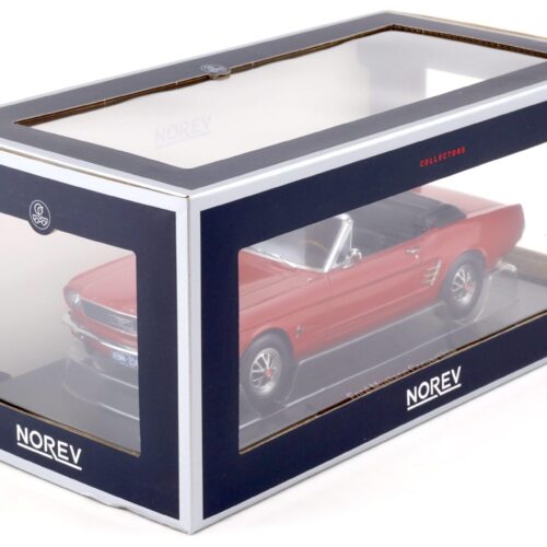 1:18 Norev Ford Mustang Convertible 1966 red