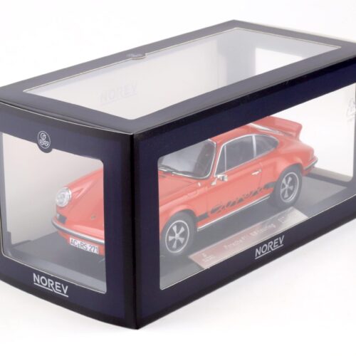 1:18 Norev Porsche 911 RS Touring 1973 blood orange & black - Limited 300 pcs.