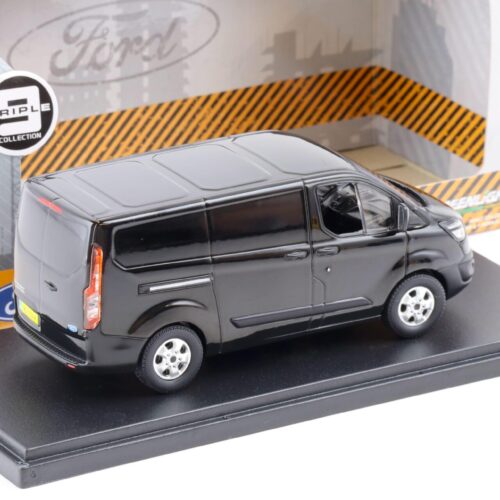1:43 Greenlight 2016 Ford Transit Custom V362 VAN Kasten shadow black