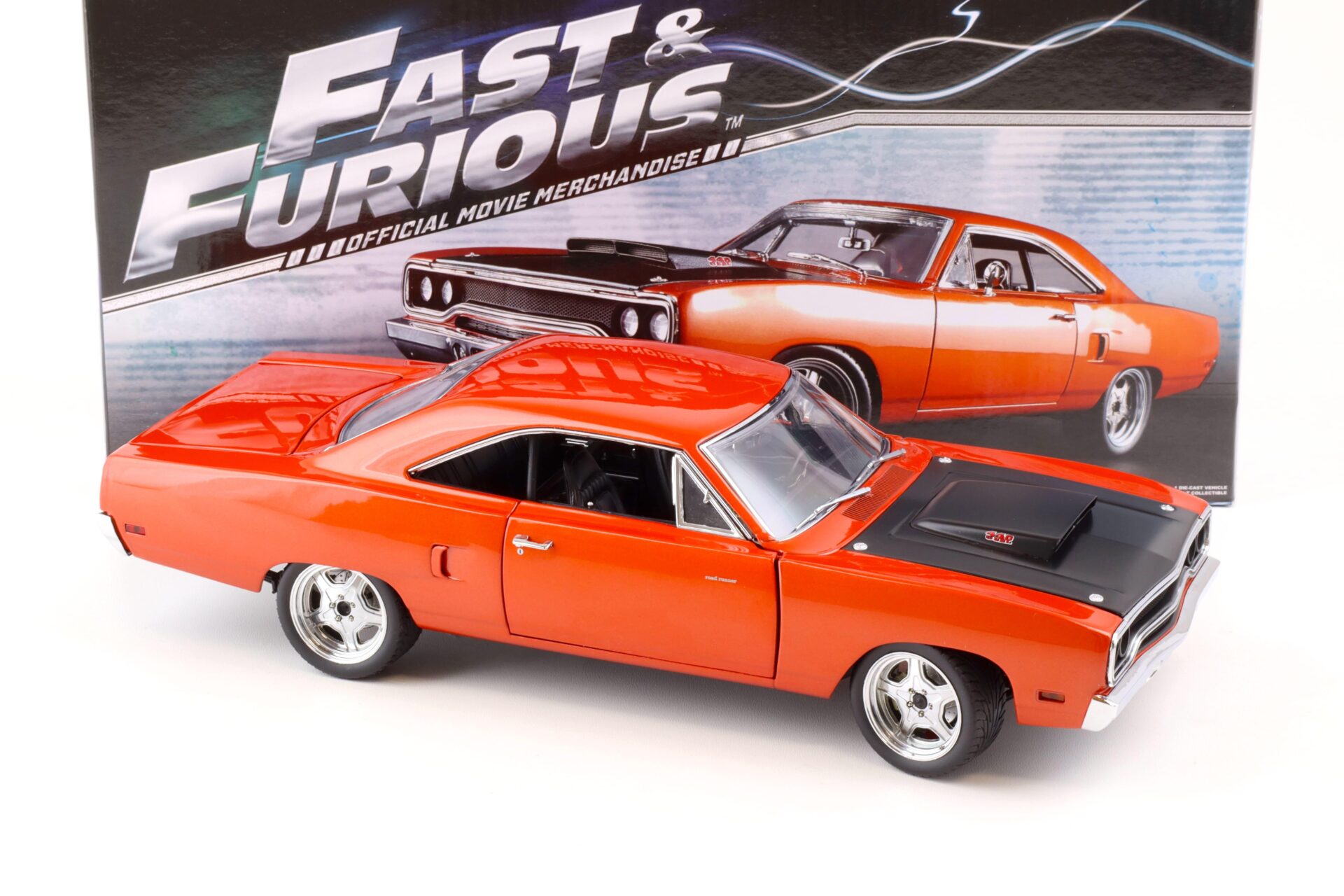 1:18 GMP 1970 Plymouth Road Runner "FAST & FURIOUS 7" orange