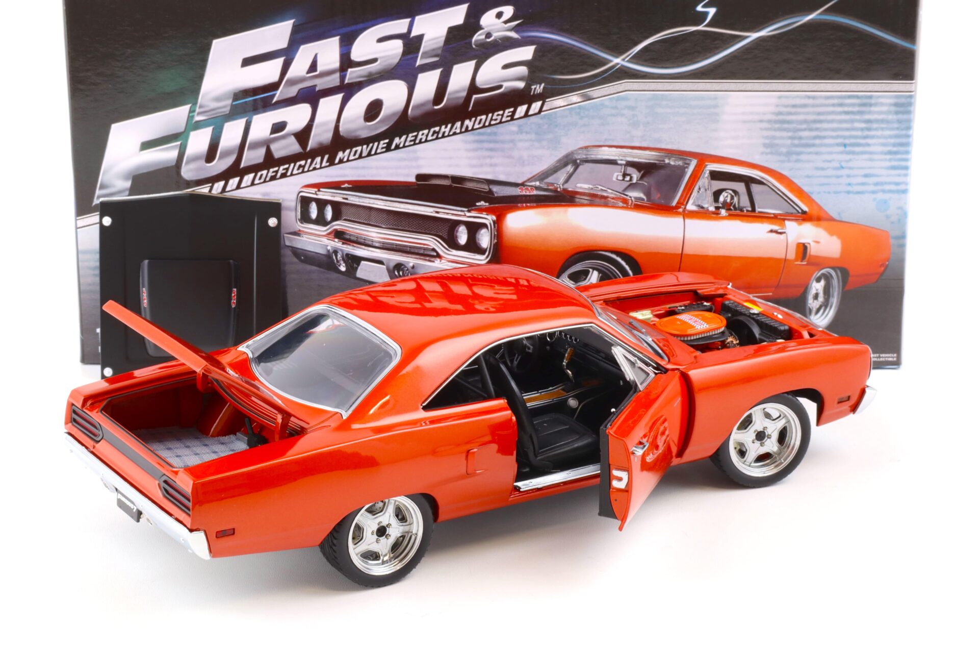 1:18 GMP 1970 Plymouth Road Runner "FAST & FURIOUS 7" orange