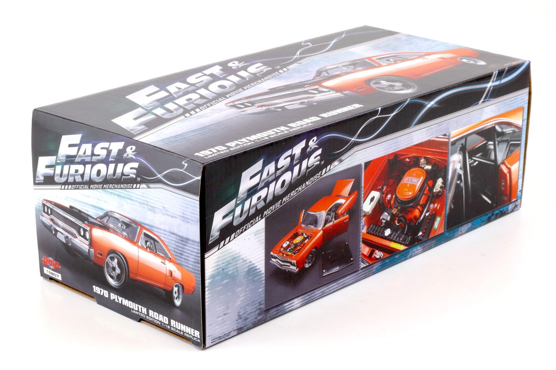 1:18 GMP 1970 Plymouth Road Runner "FAST & FURIOUS 7" orange