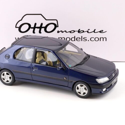 1:18 OTTO mobile OT385 Peugeot 306 Eden Park dark blue 1995 - Image 2