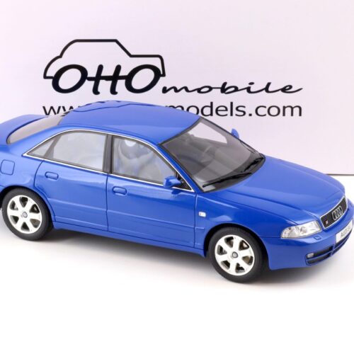 1:18 OTTO mobile OT373 Audi S4 (B5) 2.7l Biturbo Limousine 1998 blue