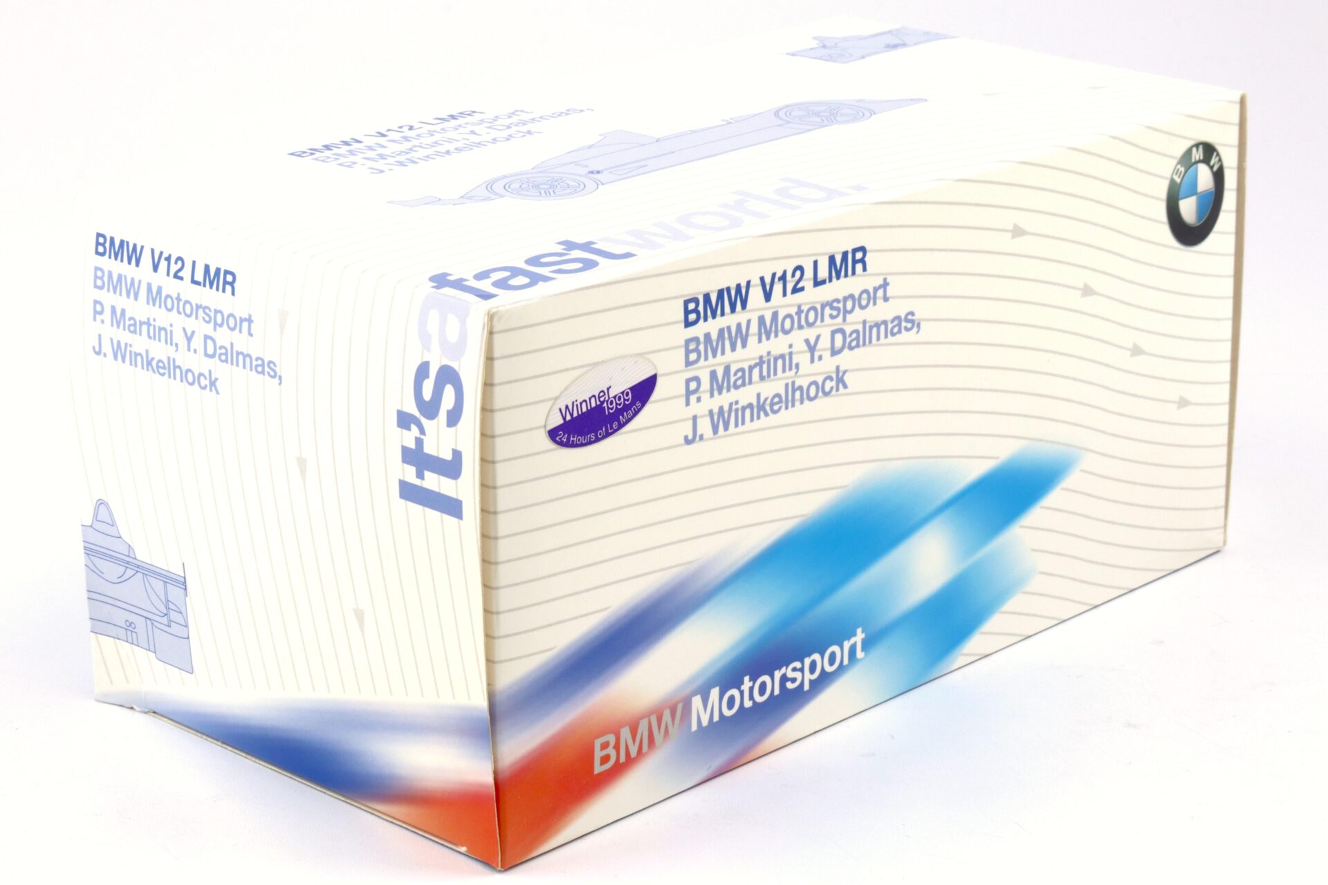1:18 Kyosho BMW V12 LMR Winner Le Mans 1999 Martini/ Dalmas/ Winkelhock DEALER