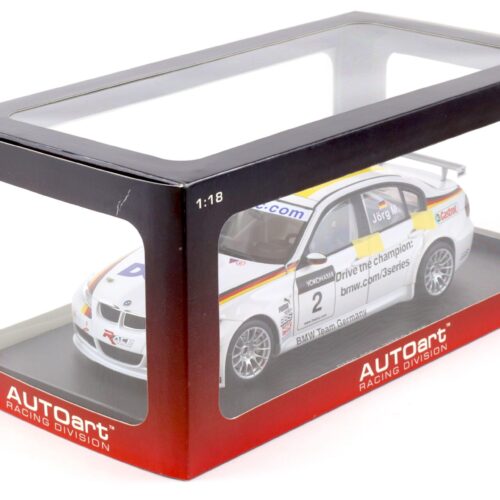 1:18 AUTOart BMW 320Si WTCC 2007 Team Germany #2 J.Müller 80747