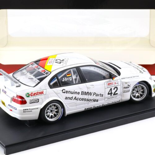 1:18 AUTOart BMW 320i (E46) WTCC 2005 J.Müller #42 BMW Parts 80542