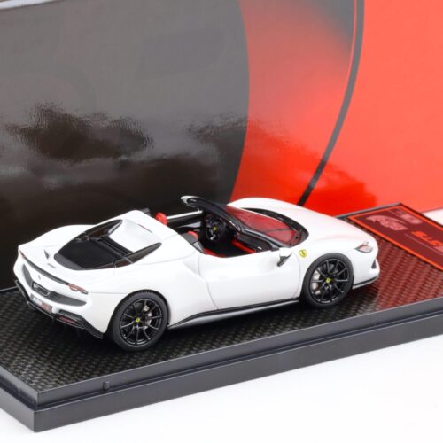 1:43 BBR Ferrari 296 GTS Spider Bianco Cervino white - Limited 50 pcs.