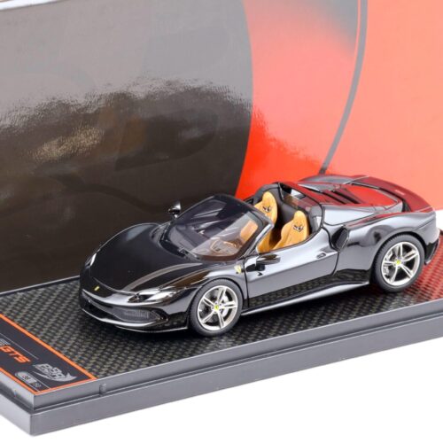 1:43 BBR Ferrari 296 GTS Spider New Daytona black - Limited 50 pcs.