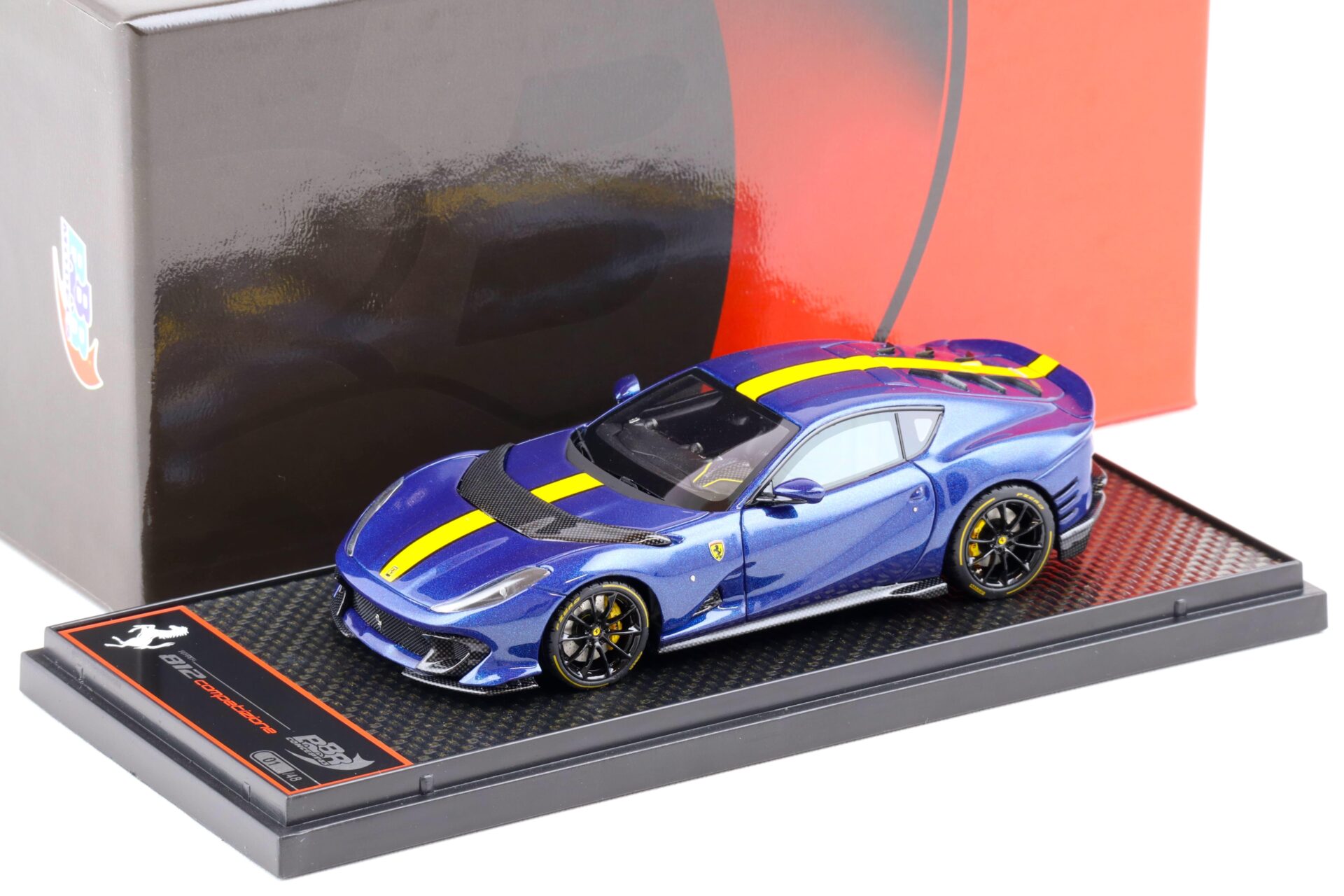 1:43 BBR Ferrari 812 Competizione 2021 Blue Tour de France - Limited 48 pcs.