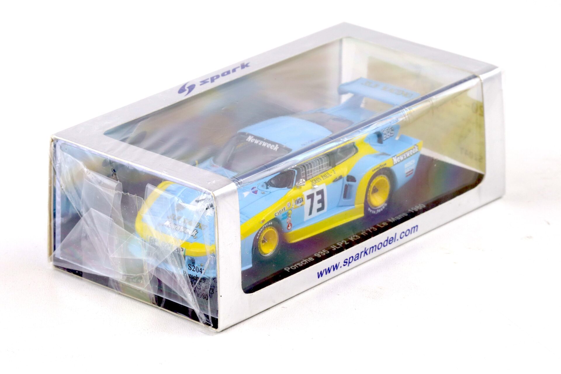 1:43 Spark Porsche 935 JLP2 K3 #73 Le Mans 1980 Guy Edwards
