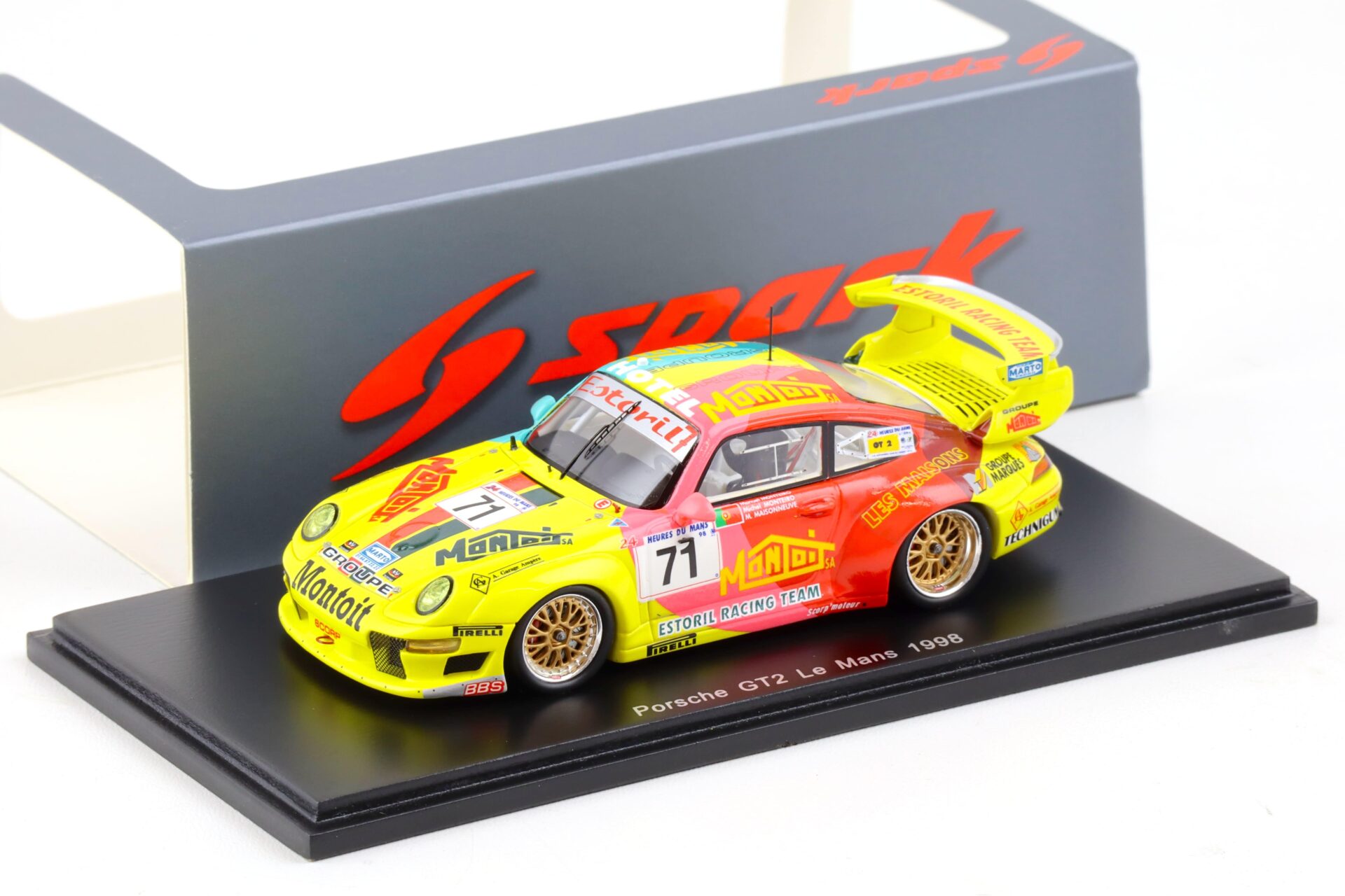 ID 83574 orig 1.jpg 1:43 Spark Porsche 911 (993) GT2 Le Mans 1998 #71 Maisonneuve/ Monteiro