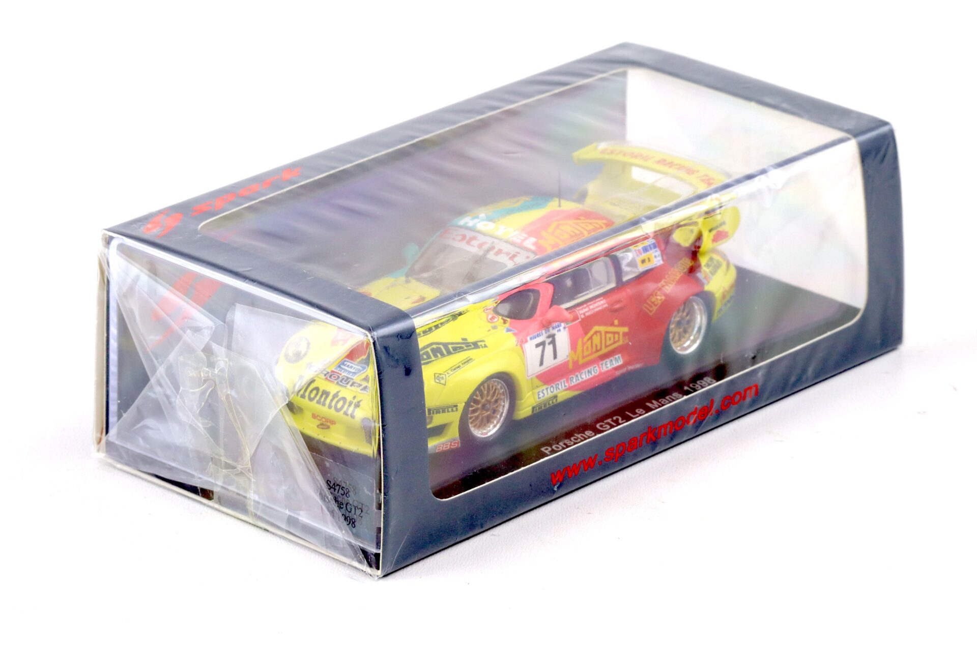1:43 Spark Porsche 911 (993) GT2 Le Mans 1998 #71 Maisonneuve/ Monteiro