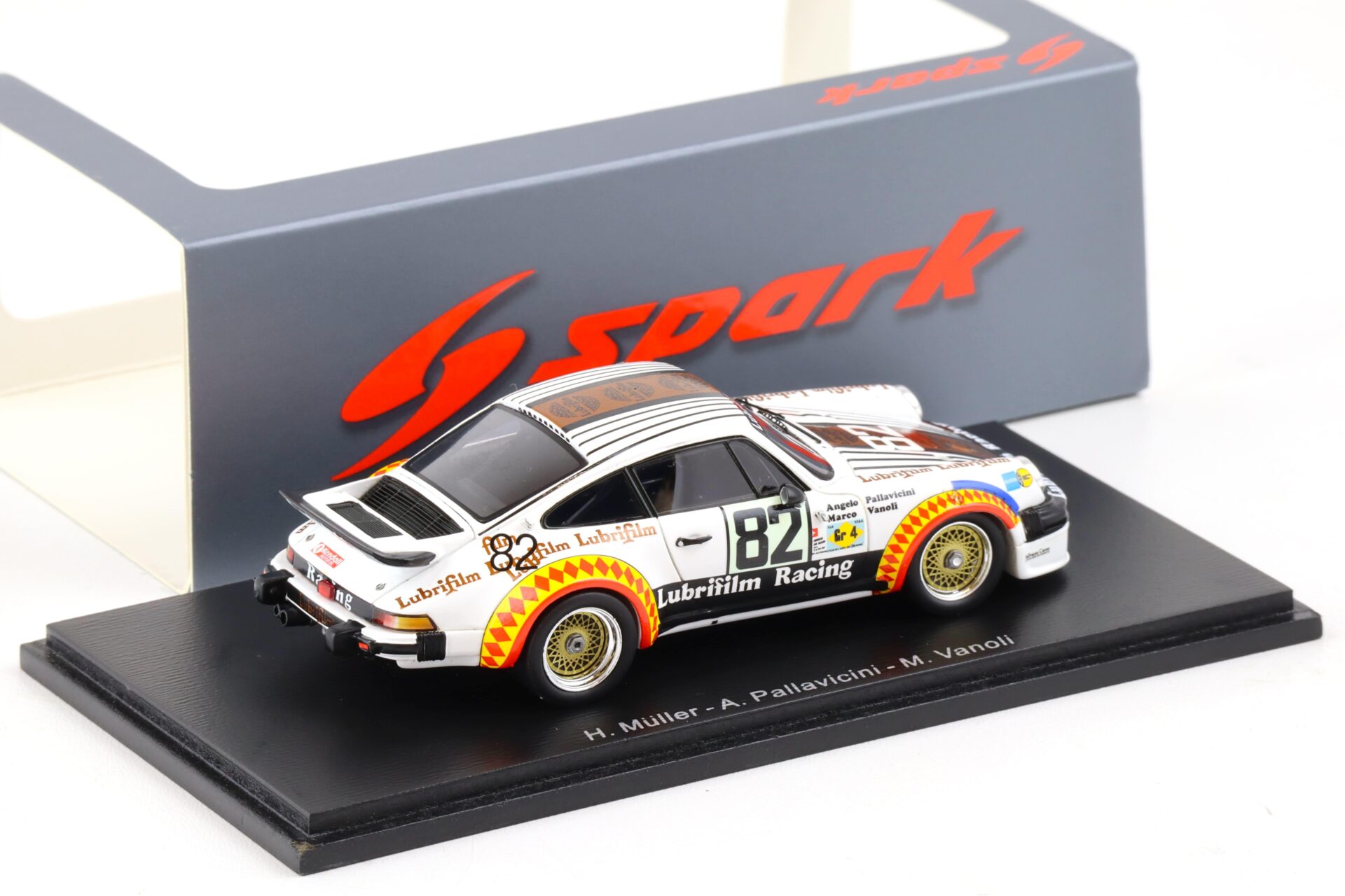 1:43 Spark Porsche 934 Le Mans 1979 Müller/ Pallavicini/ Vanoli #82