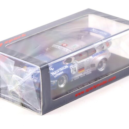 1:43 Spark Porsche 911 (993) GT2 Navision 10th Le Mans 1997 Ahrle/ Eichmann #74