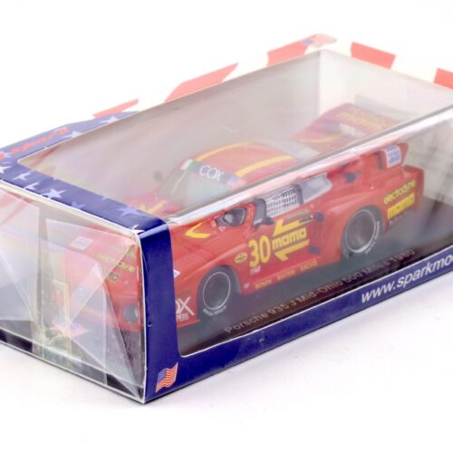 1:43 Spark Porsche 935 J Mid-Ohio 500 Miles 1980 Busby/ Moretti #30