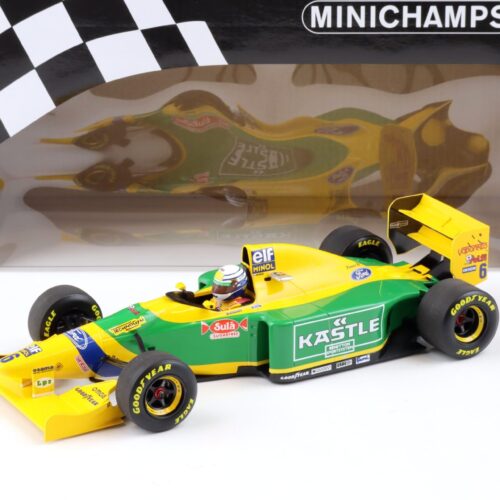 1:18 Minichamps Benetton Ford B193 R.Patrese 3rd Place British GP 1993 - Limited 150 pcs.
