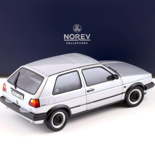 1:18 Norev VW Golf 2 Memphis 1988 silver/ grey metallic - Limited 200 pcs.