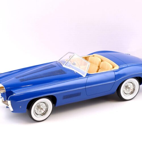 1:18 Matrix Bugatti T101C Exner-Ghia open Top 1966 blue