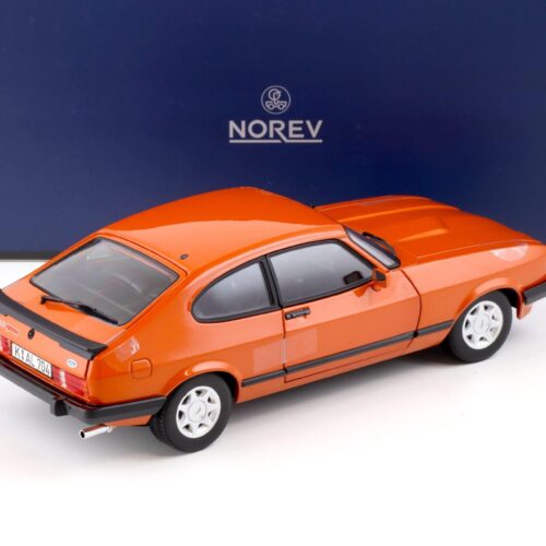 1:18 Norev Ford Capri 2.8 MKIII Coupe 1983 orange metallic - Limited 150 pcs.