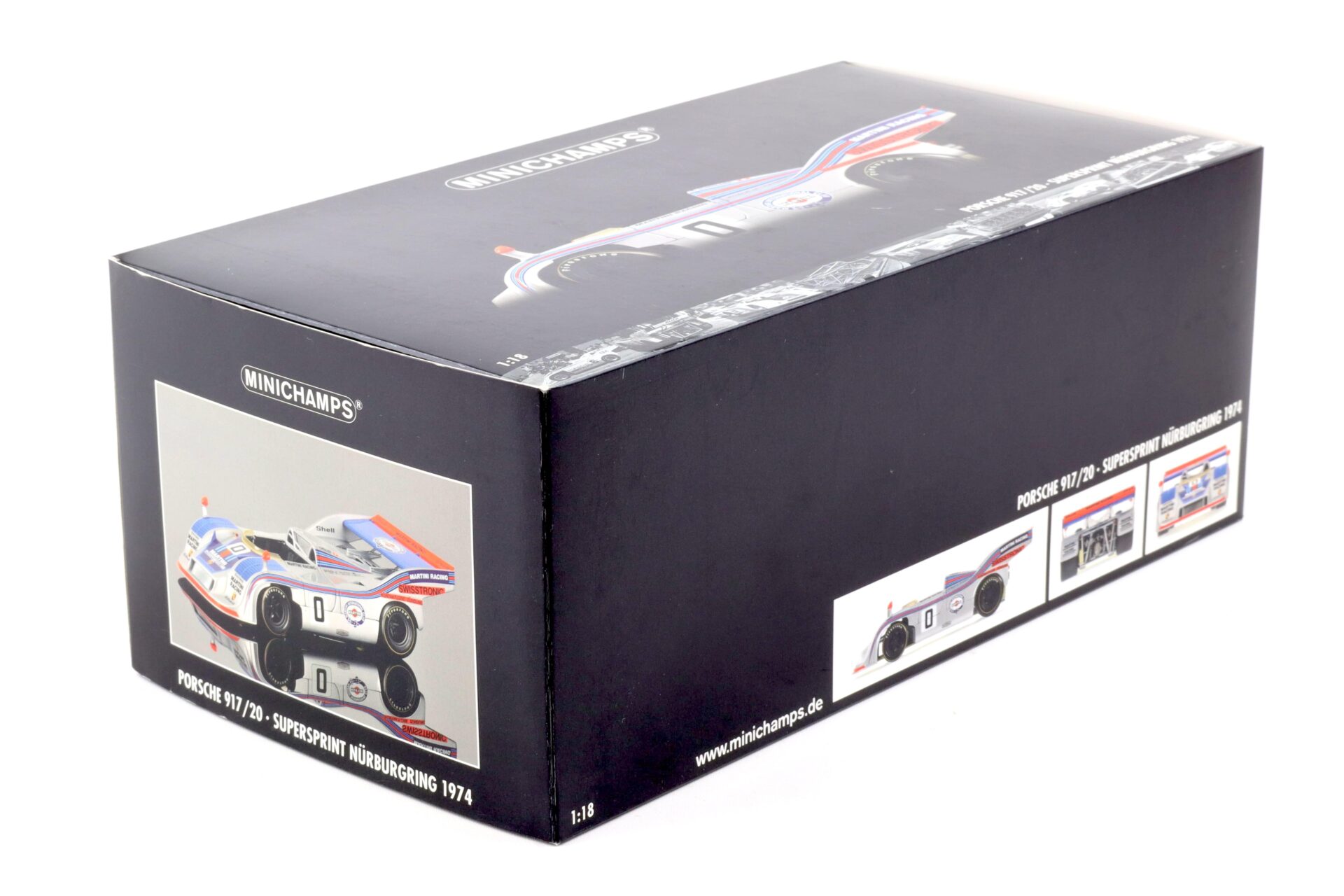 1:18 Minichamps Porsche 917/20 MARTINI Racing Müller Interserie Supersprint 1974