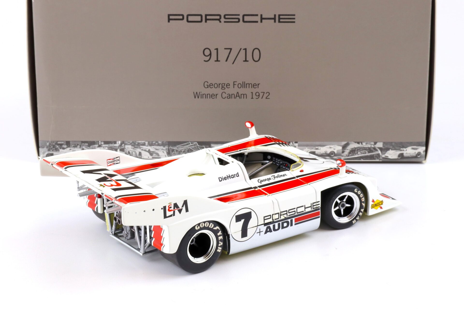 1:18 Minichamps Porsche 917/10 George Follmer Winner CanAm 1972 WAP DEALER