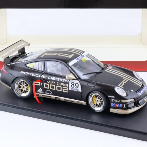 1:18 AUTOart Porsche 911 (997) GT3 CUP 2007 black #89 VIP CAR 80781