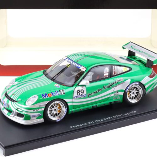 1:18 AUTOart Porsche 911 (997) GT3 CUP 2006 #89 VIP green Livery 80682