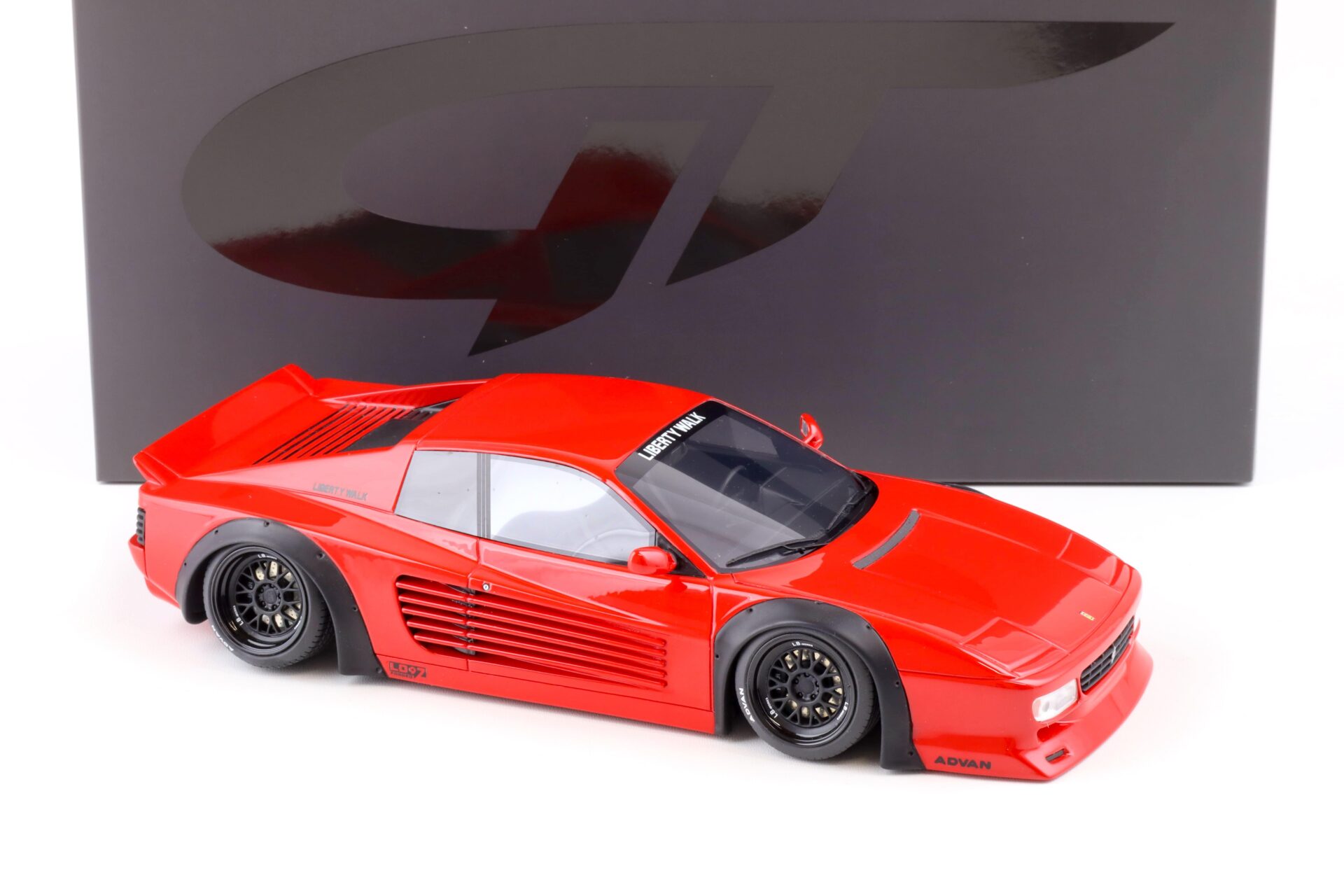 1:18 GT Spirit GT423 LBWK Ferrari 512 TR Liberty Walk 2022 red
