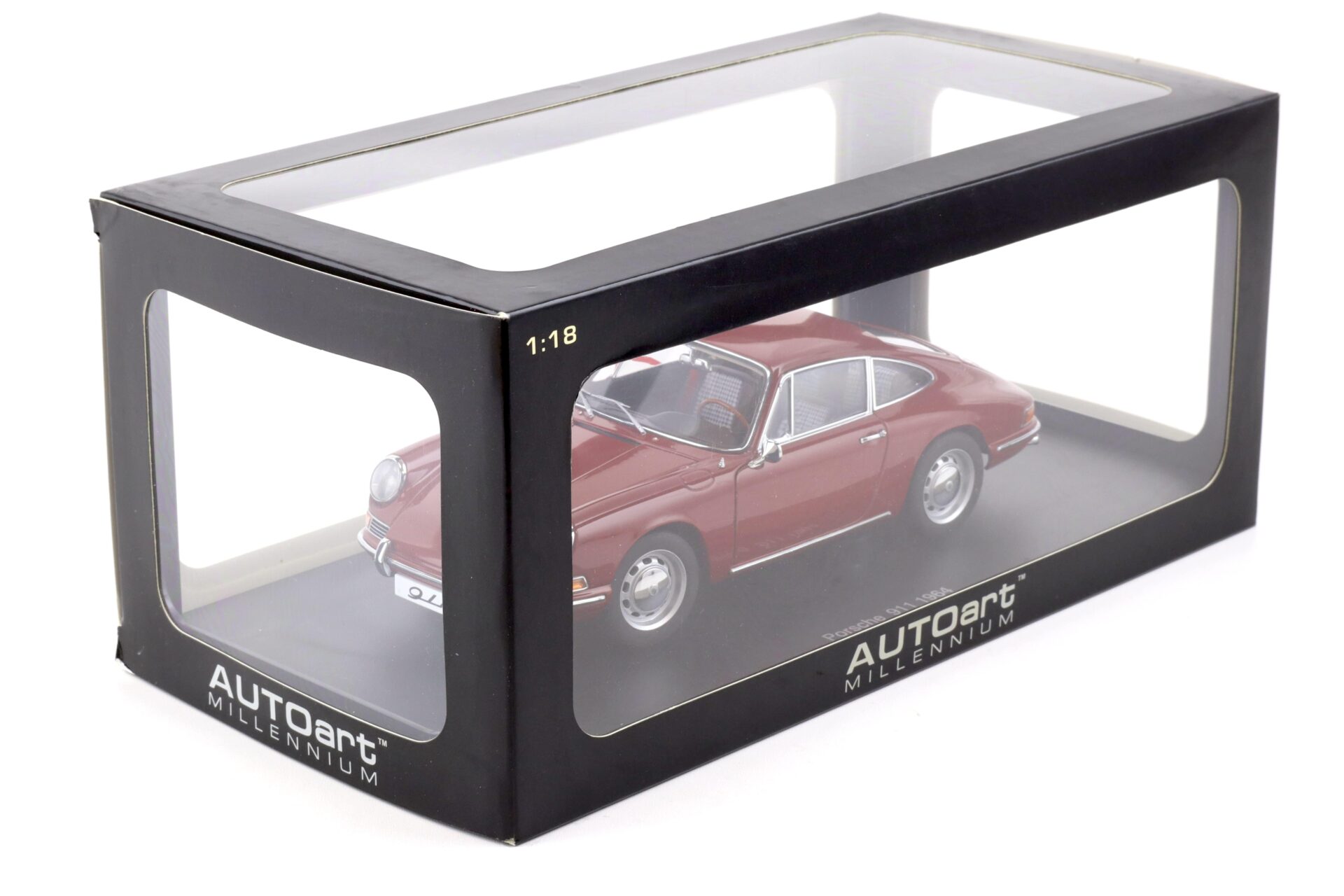 1:18 AUTOart Porsche 911 (901) Coupe 1964 red 77912