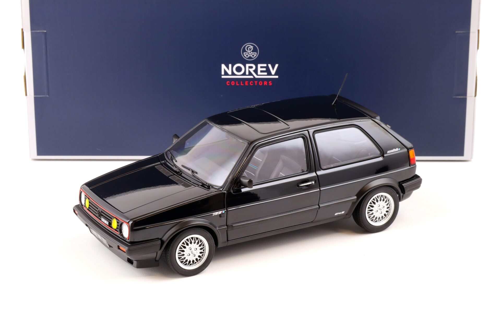 1:18 Norev VW Golf 2 GTI Match 1989 black metallic