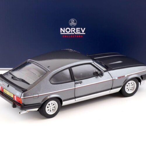 1:18 Norev Ford Capri 2.8i Injection RHD Coupe 1981 grey metallic