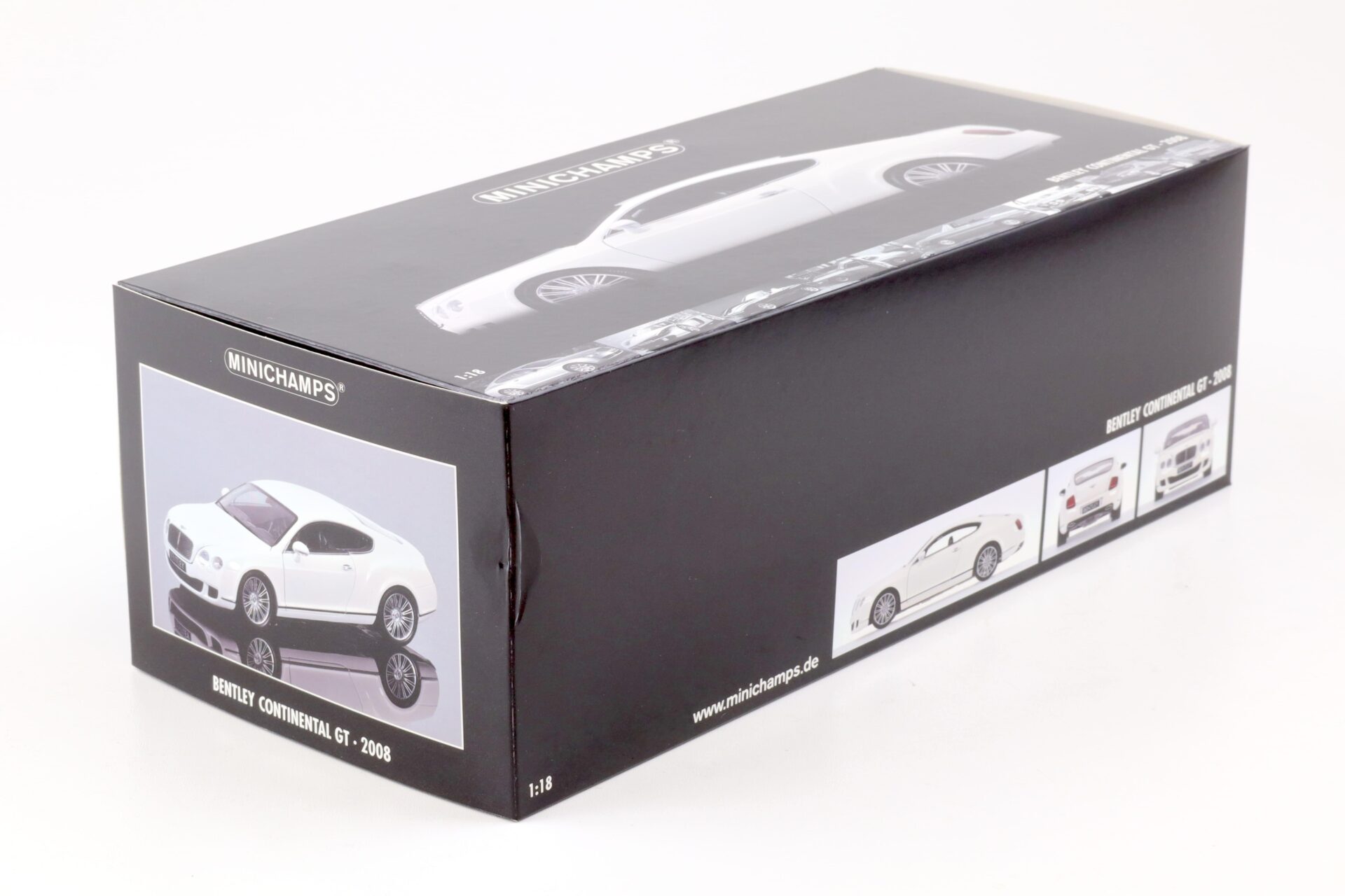 1:18 Minichamps Bentley Continental GT 2008 white