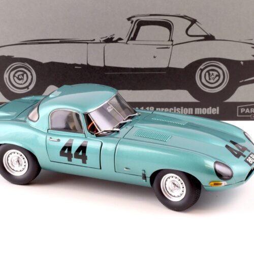 1:18 Paragon Jaguar E-Type Lightweight No.4 Atkins 86 PJ green metallic 1963