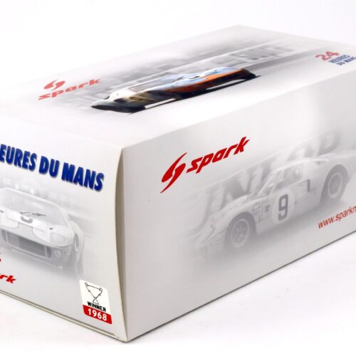 1:18 Spark Ford GT40 Winner Le Mans 1968 Gulf #9 blue/ orange 18LM68