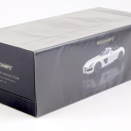 1:18 Minichamps Mercedes SLS Brabus 700 Biturbo Roadster 2013 pearl white