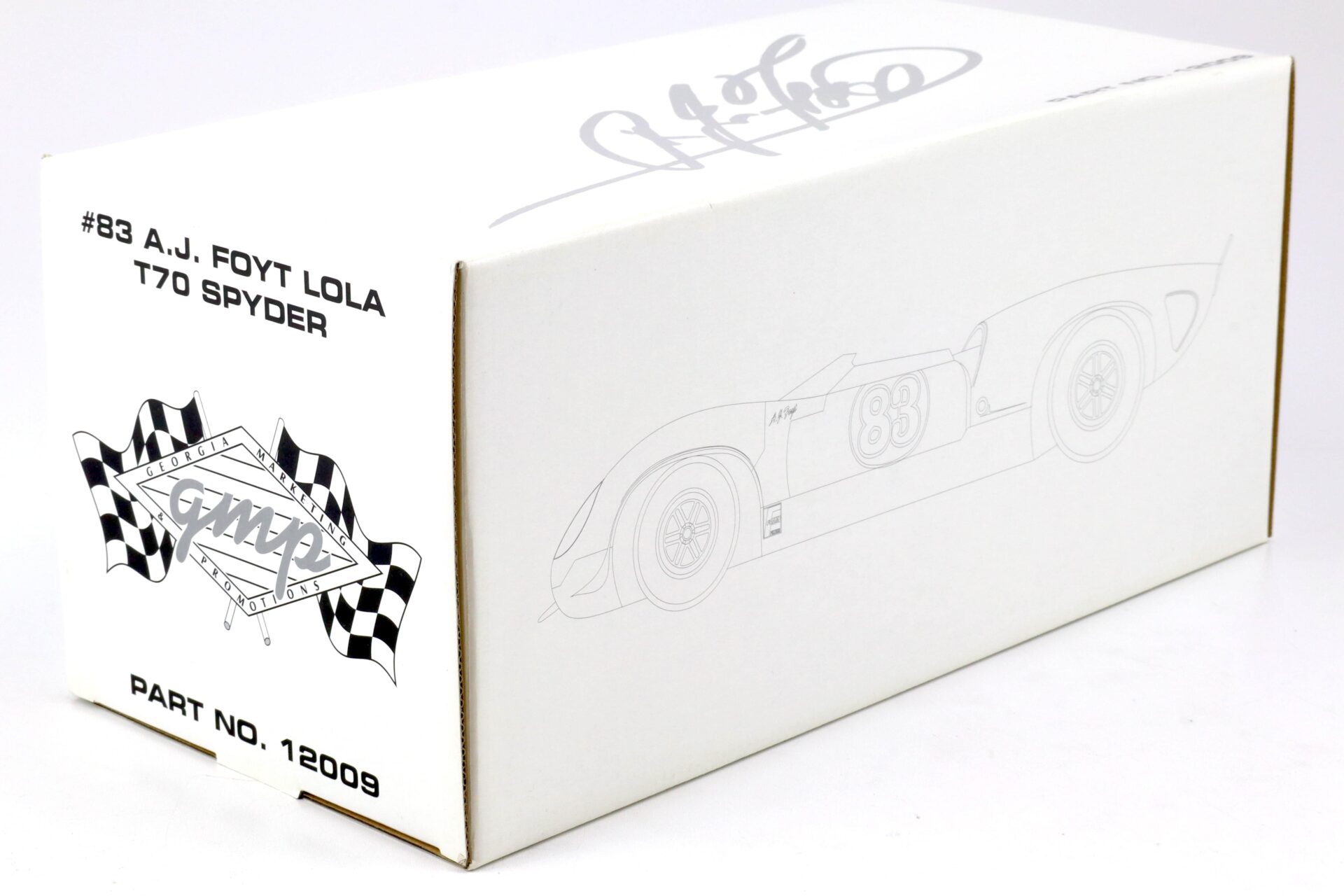 1:18 GMP Ford Lola T70 Spyder A.J. FOYT #83 light blue 12009