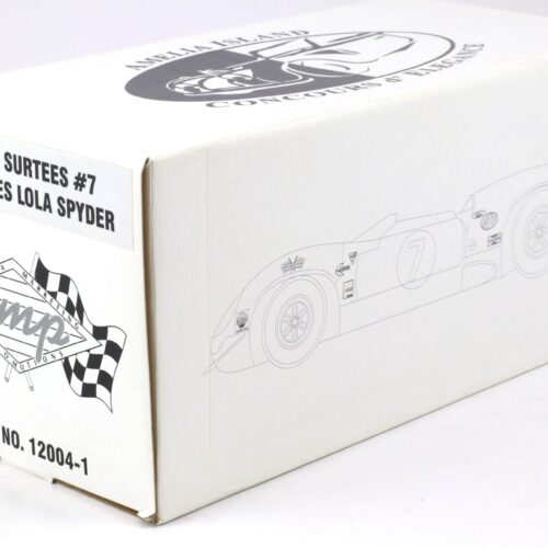 1:18 GMP 1967 Lola Spyder Team Surtees #7 John Surtees Amelia Island red 12004-1