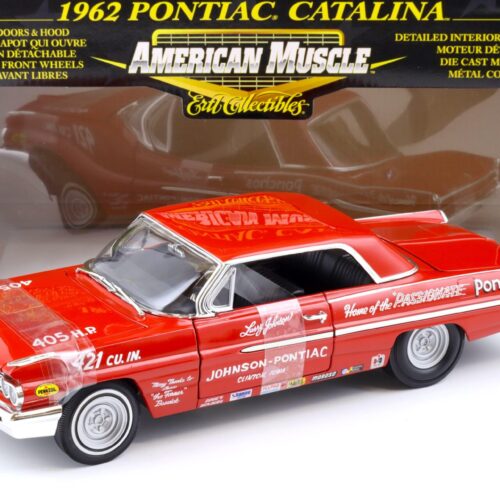 1:18 ERTL 1962 Pontiac Catalina Arnie Beswick The Farmer red