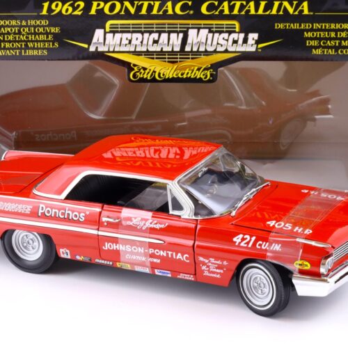 1:18 ERTL 1962 Pontiac Catalina Arnie Beswick The Farmer red