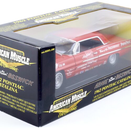 1:18 ERTL 1962 Pontiac Catalina Arnie Beswick The Farmer red