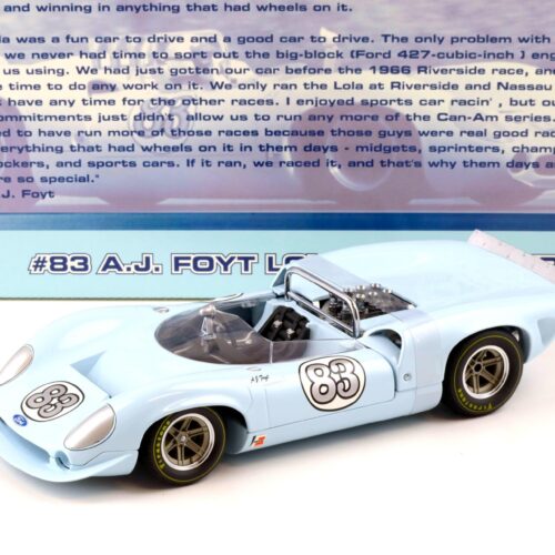 1:18 GMP Ford Lola T70 Spyder A.J. FOYT #83 light blue 12009