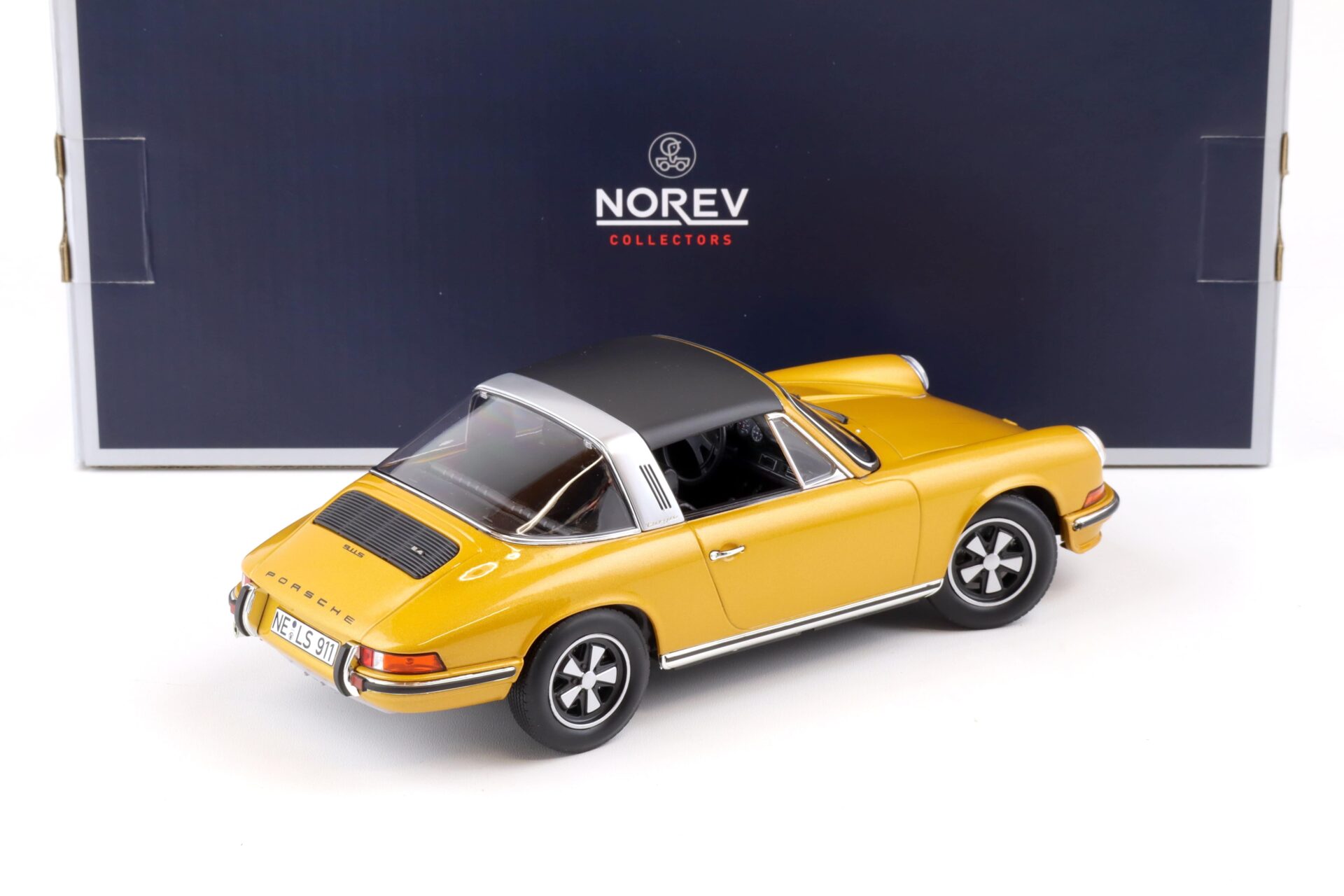 1:18 Norev Porsche 911 S Targa 2.4 gold metallic 1973