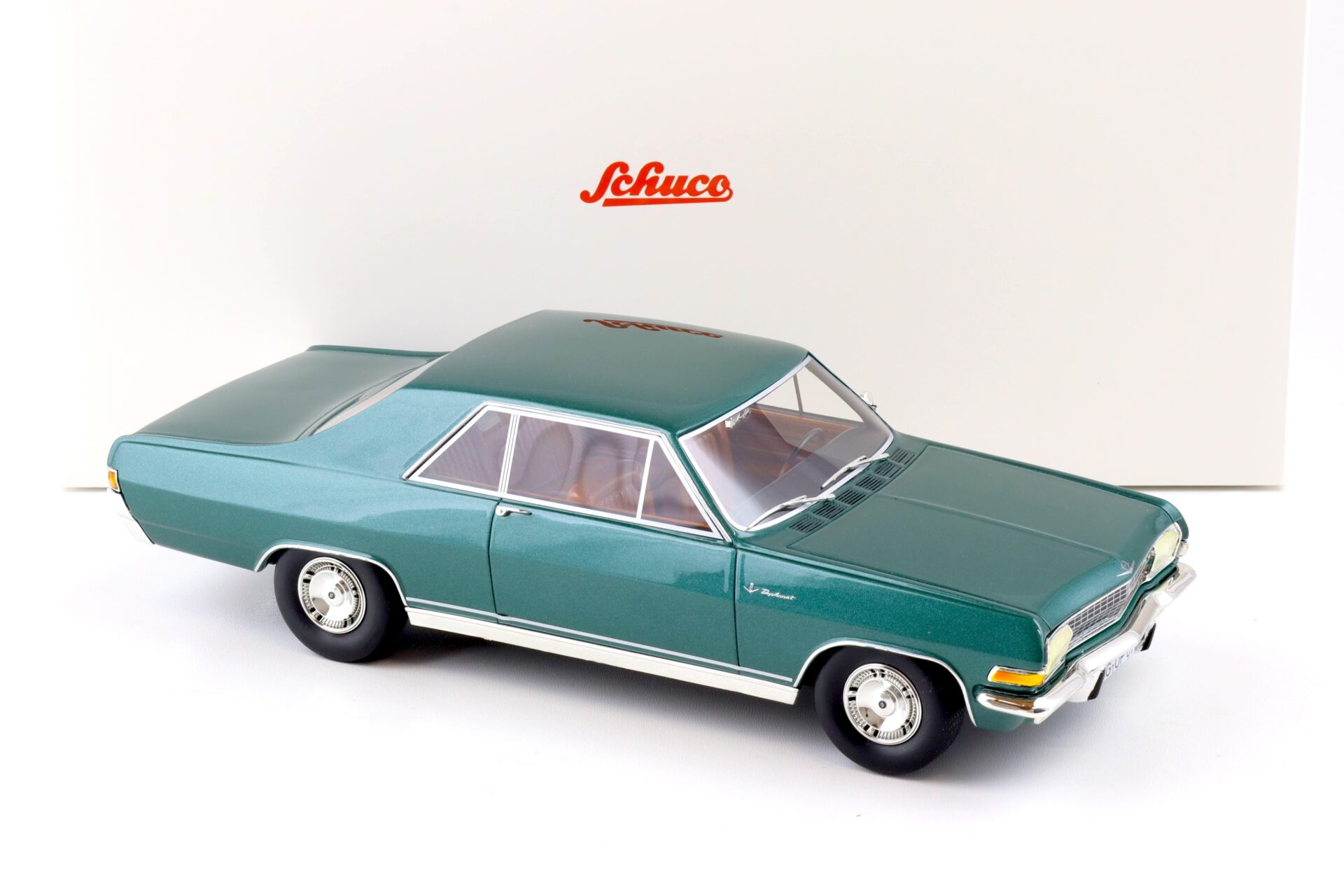 1:18 Schuco PRO.R18 Opel Diplomat A Coupe green metallic 450022400