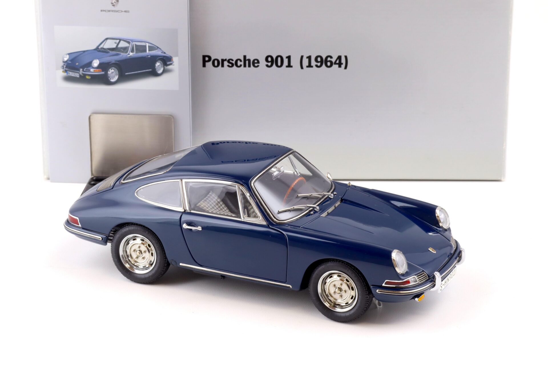 1:18 CMC Porsche 901 Coupe 1964 dark blue WAP DEALER