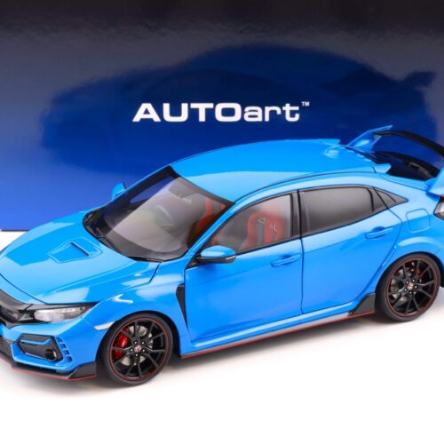 1:18 AUTOart Honda Civic Type R (FK8) 2021 Racing blue pearl 73224