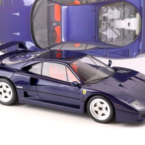 1:12 Norev Ferrari F40 blue metallic 1987 - Limited Edition 300 pcs.