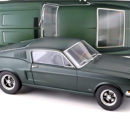 1:12 Norev Ford Mustang Fastback Coupe 1968 Satin green metallic 122702